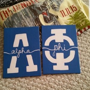 Custom Canvases, sorority, family, etc.